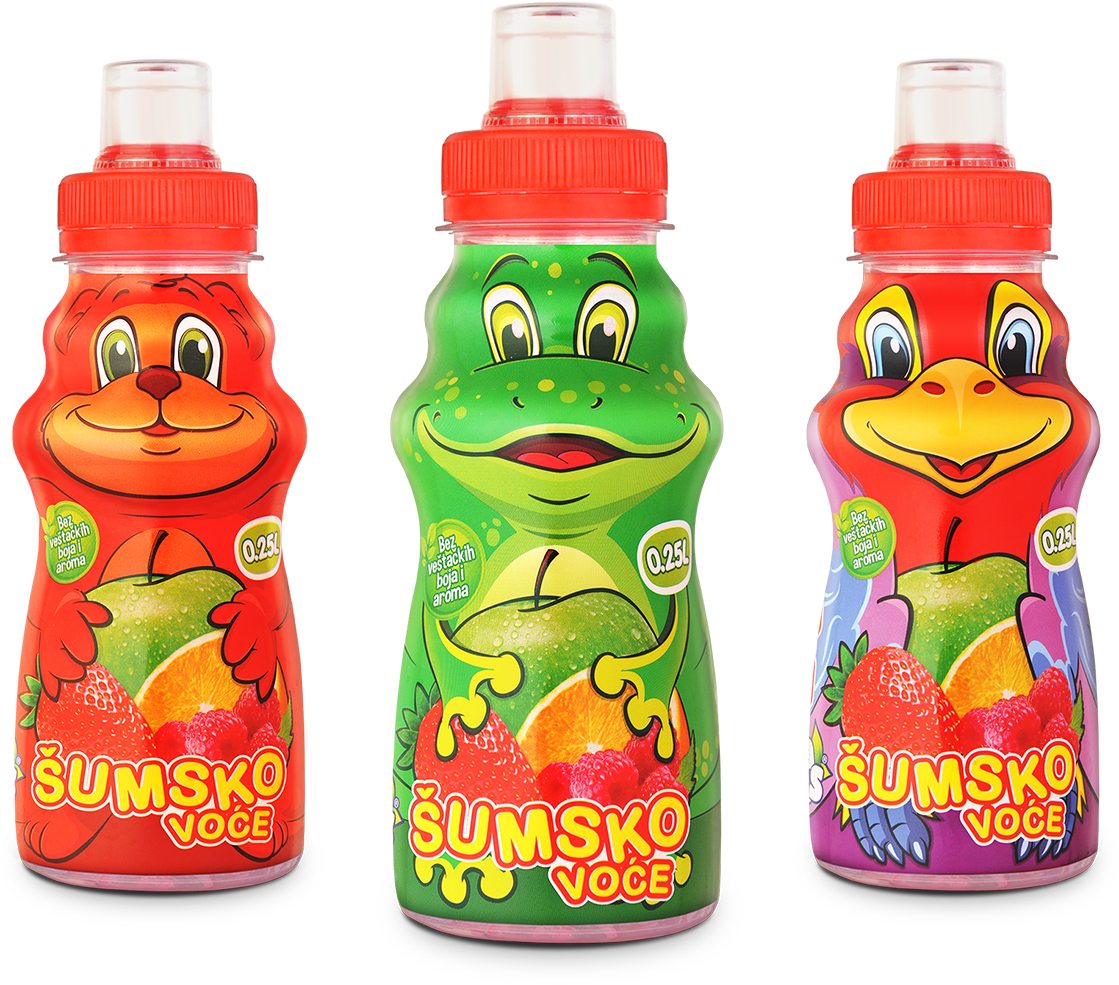 Lazarus Kreativ Labels & packs na eks beverages kids JUICES labels design